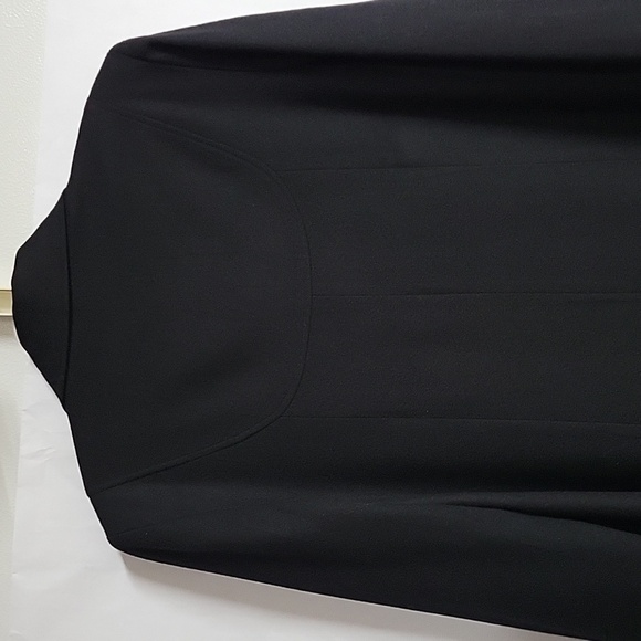 Women's Braefair Vintage Black Wool Mix Overcoat, Size 12 - Picture 9 of 16